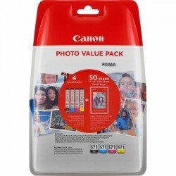 Multipack Canon PGI-570/CLI-571 - Pack de 5 cartouches de marque Canon  0372C004