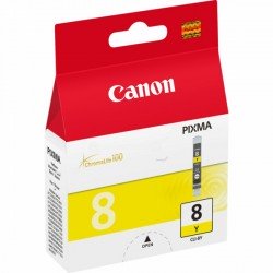 ORIGINAL Canon 0623B001 / CLI-8 Y - Cartouche d'encre jaune