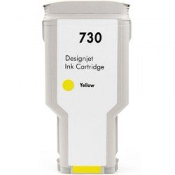 GENERIQUE HP P2V70A / 730 - Cartouche d'encre jaune