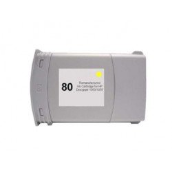 COMPATIBLE HP C4848A / 80 - Cartouche d'encre jaune