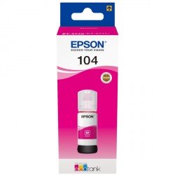 ORIGINAL Epson C13T00P340 / 104 - Cartouche d'encre magenta
