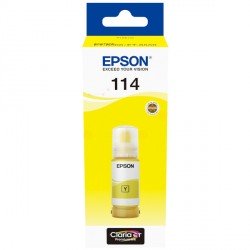 ORIGINAL Epson C13T07B440 / 114 - Bouteille d'encre jaune