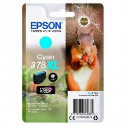 ORIGINAL Epson C13T37924010 / 378XL - Cartouche d'encre cyan