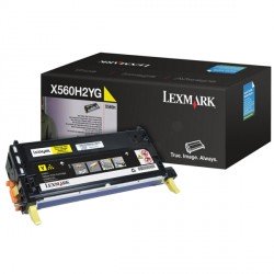 ORIGINAL Lexmark X560H2YG - Toner jaune