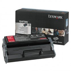 ORIGINAL Lexmark 12A7305 - Toner noir