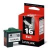ORIGINAL Lexmark 10N0016B / 16 - Cartouche à tête d'impression noire
