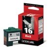 ORIGINAL Lexmark 10N0016E / 16 - Cartouche à tête d'impression noire