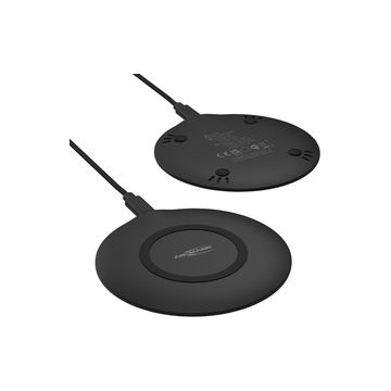 ANSMANN Chargeur à induction WiLine 15R, 15 watts, noir