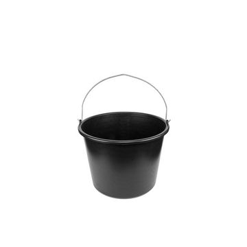 Bradas Seau, 12 litres, PVC, noir