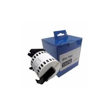 Étiquettes compatible - Brother DK22205 - blanche