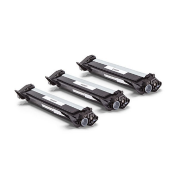 Toner compatible - Brother TN-1050 - noir - pack de 3