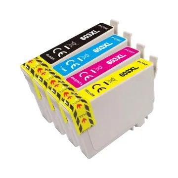 Cartouches compatible - Epson C13T03A64010 / 603XL - multipack 4 couleurs : noire, cyan, magenta, jaune