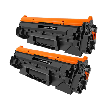 Toner compatible - HP W1350X / 135X - noir - pack de 2