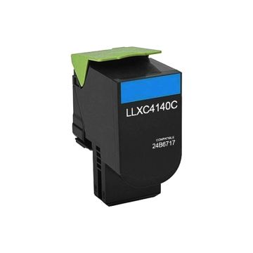 Toner compatible - Lexmark 24B6717 - cyan