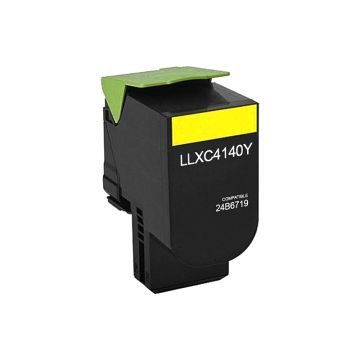 Toner compatible - Lexmark 24B6719 - jaune