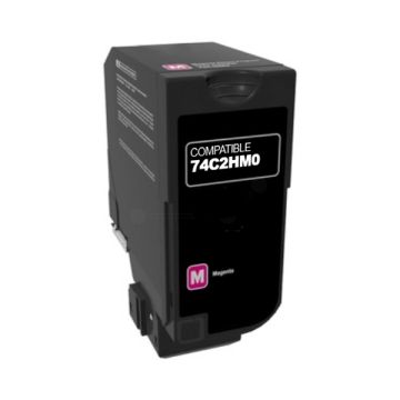 Toner compatible - Lexmark 74C2HM0 - magenta