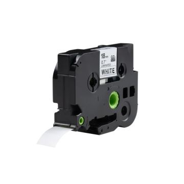 Ruban cassette compatible - Brother TZE641 - noir, jaune