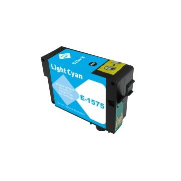 Cartouche compatible - Epson C13T15754010 / T1575 - cyan photo Cartouche compatible - Epson C13T15754010 / T1575 - cyan photo