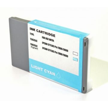 Cartouche compatible - Epson C13T603500 / T6035 - cyan photo