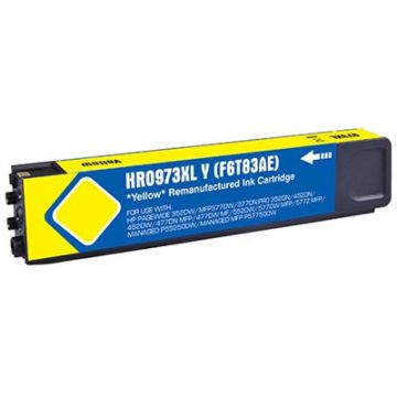 Cartouche compatible - HP F6T83AE / 973X - jaune