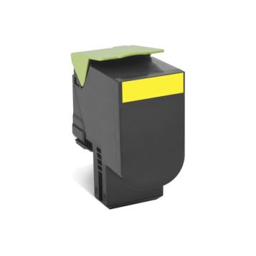 Toner compatible - Lexmark 24B6010 - jaune
