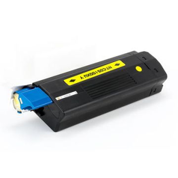 Toner compatible - OKI 42127454 - jaune