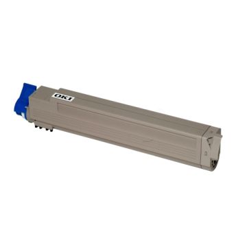 Toner compatible - OKI 43837131 - cyan