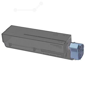 Toner compatible - OKI 44917602 - noir