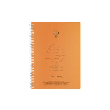 EXACOMPTA Agenda de bureau SAD 20S, 2026/2027, 16 mois x3