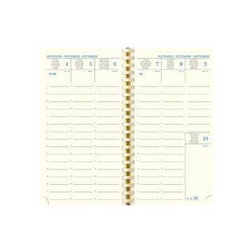 EXACOMPTA Recharge pour agenda SAD 16S, 2026/2027, 16 mois