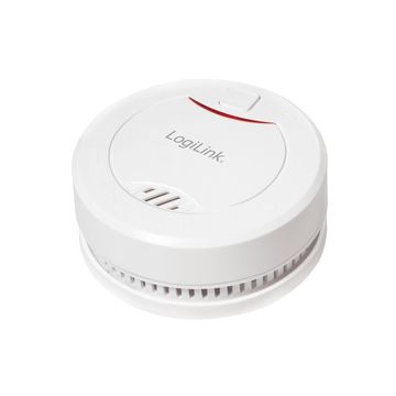 LogiLink Détecteur de fumée Longlife, avec batterie, blanc