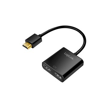 LogiLink Répartiteur HDMI 4K/60 Hz HDMI, downscaler, 2 ports