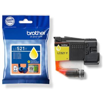 Cartouche d'origine - Brother LC521Y - jaune