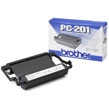 Rouleau transfert thermique d'origine - Brother PC201 - noir