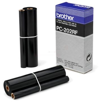 Rouleau transfert thermique d'origine - Brother PC202RF - noir