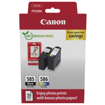 Cartouches d'origine - Canon 6205C004 / PG-585/CL-586 - multipack 2 couleurs : noire, multicouleur