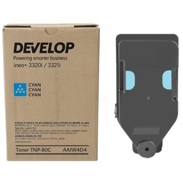 Toner d'origine - Develop AAJW4D4 / TNP-80 C - cyan