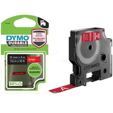 Rouleau d'étiquettes d'origine - Dymo 1978366 - rouge, blanc