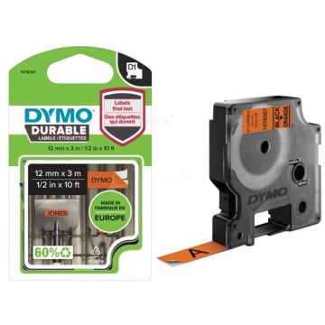Rouleau d'étiquettes d'origine - Dymo 1978367 - noir, orange