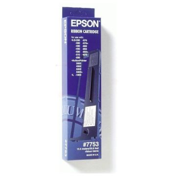 Ruban d'origine - Epson C13S015633 / 7753 - noir
