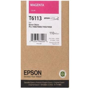 Cartouche d'origine - Epson C13T611300 / T6113 - magenta