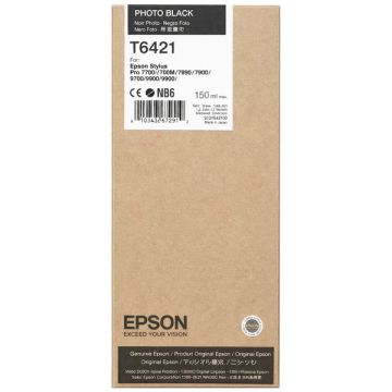 Cartouche d'origine - Epson C13T642100 / T6421 - noire