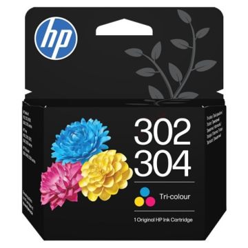 Cartouche d'origine - HP B7RT6AE / 302/304 - multicouleur
