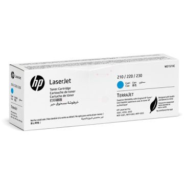 Toner d'origine - HP W2151XC - cyan