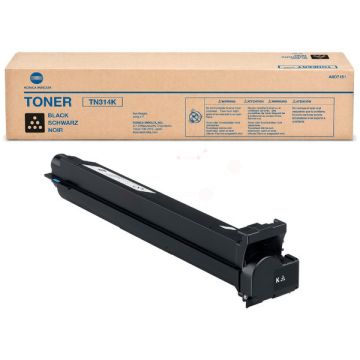 Toner d'origine - Konica Minolta A0D7151 / TN-314 K - noir