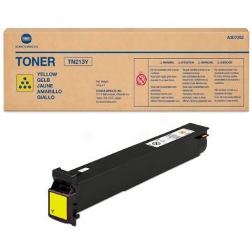 Toner d'origine - Konica Minolta A0D7252 / TN-213 Y - jaune Toner d'origine - Konica Minolta A0D7252 / TN-213 Y - jaune