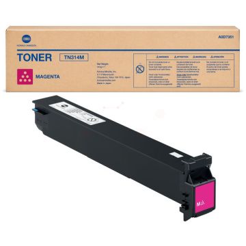 Toner d'origine - Konica Minolta A0D7351 / TN-314 M - magenta