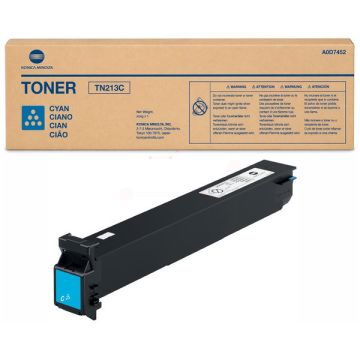 Toner d'origine - Konica Minolta A0D7452 / TN-213 C - cyan Toner d'origine - Konica Minolta A0D7452 / TN-213 C - cyan