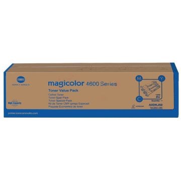 Toners d'origine - Konica Minolta A0DKJ52 - cyan, magenta, jaune