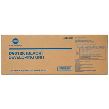 Développeur d'origine - Konica Minolta A0TK03D / DV-612 K - noir Développeur d'origine - Konica Minolta A0TK03D / DV-612 K - noir
